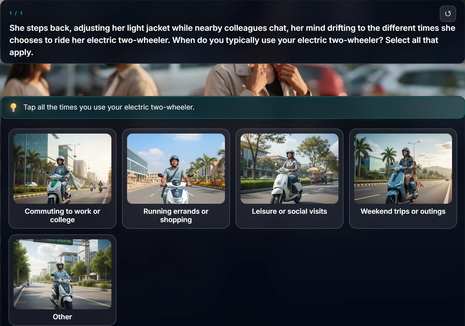 A vDynamiq immersive survey scene.